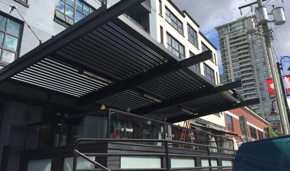 Commercial Louvered Roof